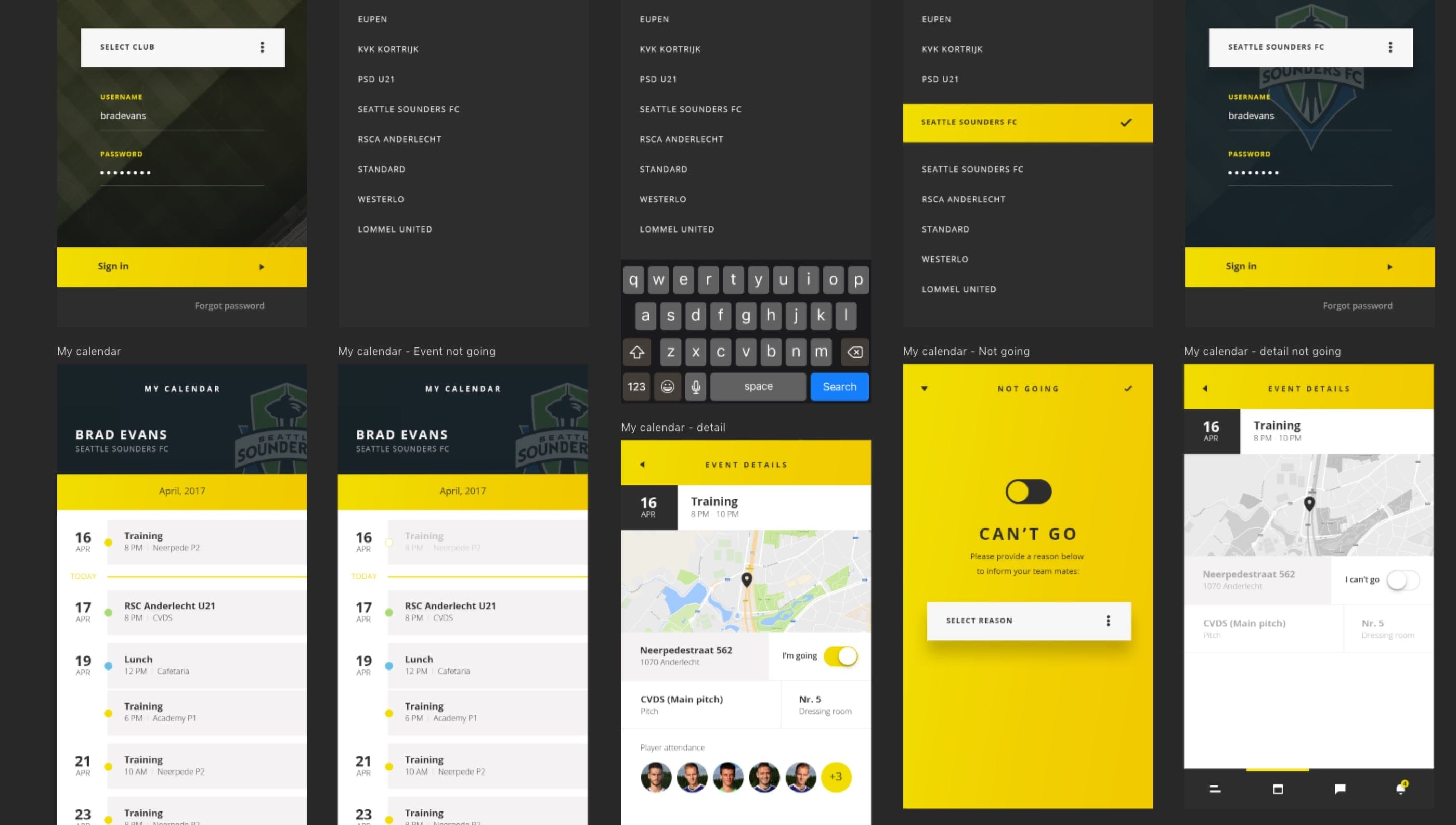 ProSoccerData Android app