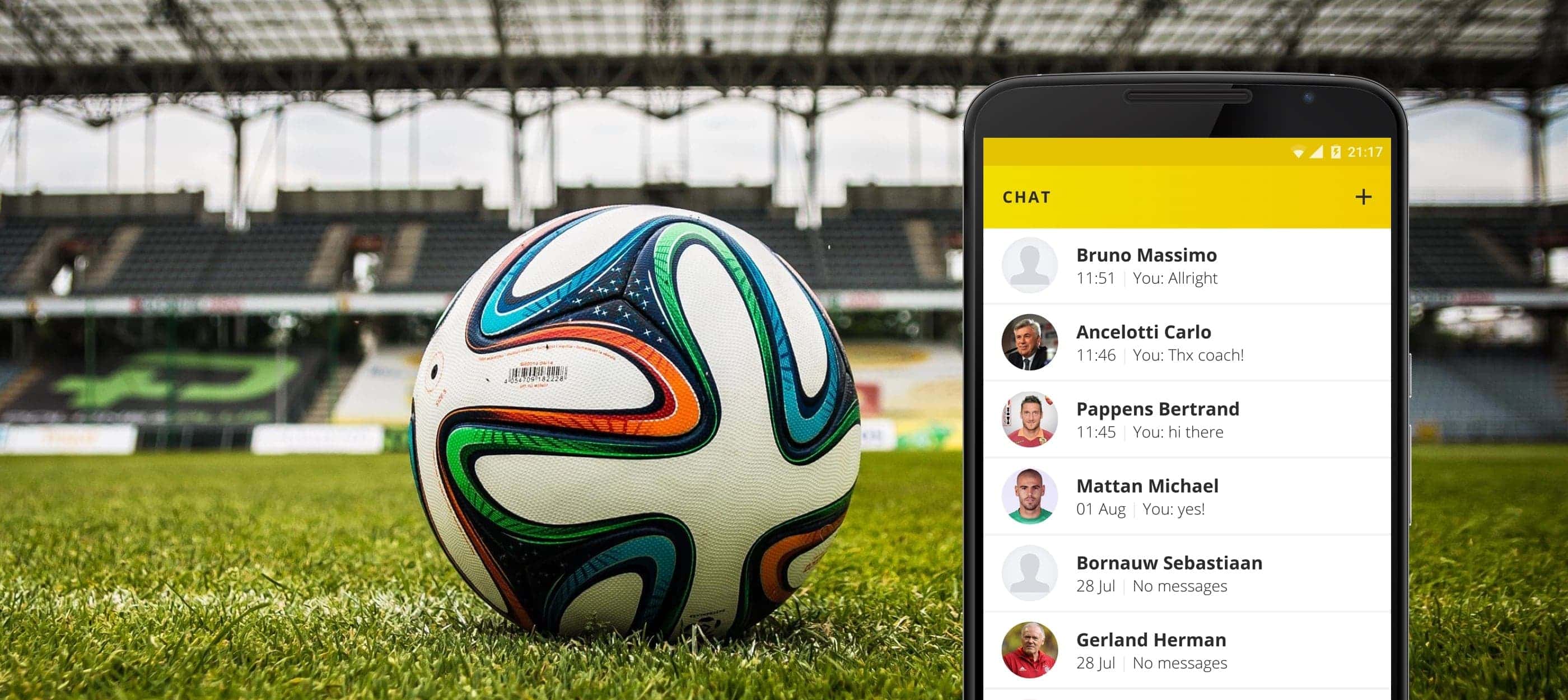 ProSoccerData Android app